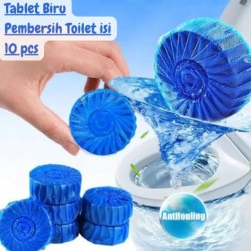 Tablet Biru Pembersih Toilet isi 10 pcs
