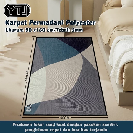 Karpet permadani polyester 150 x 90 cm variasi 6 SJR