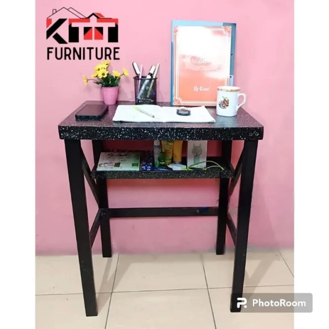 Meja Belajar Multifungsi Minimalis Modern 1 Susun 70 x 40 x 75 Cm