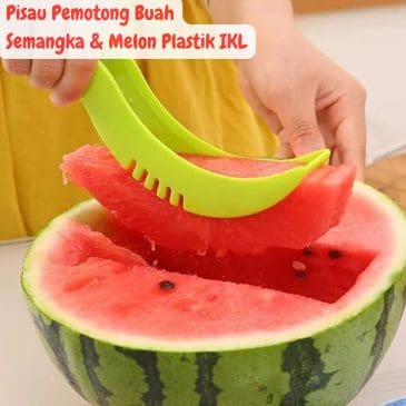 Pisau Alat Pemotong Buah Semangka dan Melon Plastik IKL