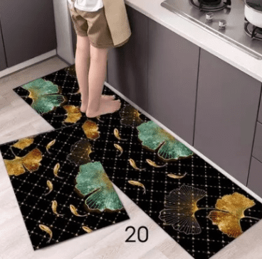 (1 Set isi 2pcs) Keset Lantai Dapur 2in1 JKD-20 Keset Panjang 120x40cm / Keset Pendek 60x40cm