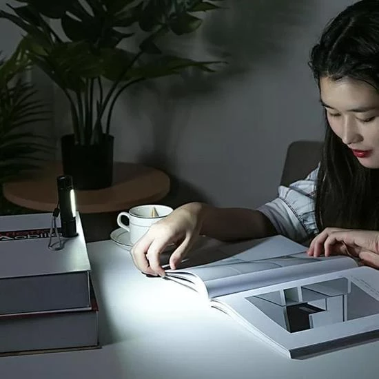 SENTER MINI XPE COB LED Zoom Rechargeable - Gambar 3