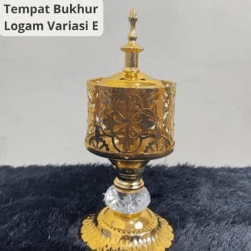 Tempat Bakar Bukhur / Dupa Bahan Logam Variasi E