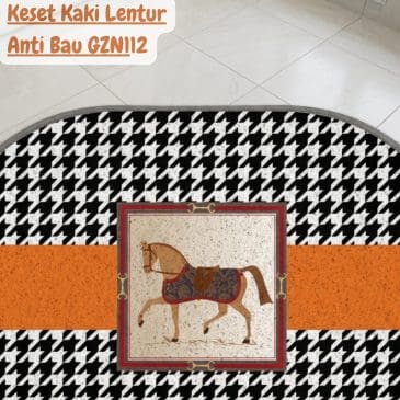 Keset Kaki Diatomite Lap Kaki Lentur Anti Bau GZN12