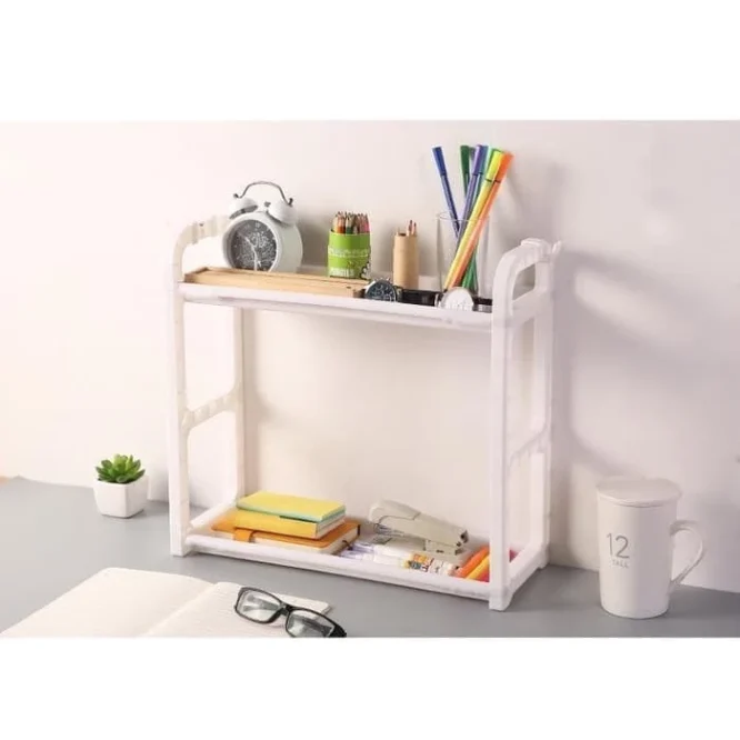 Rak Bumbu Dapur Mega MG693 Plastik 2 Susun - Gambar 4