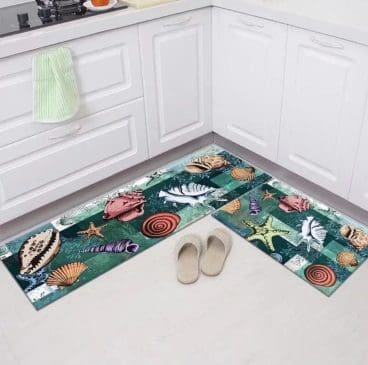 Keset Lantai Dapur 2in1 (1 Set isi 2pcs) KC-55 40*60+40*120