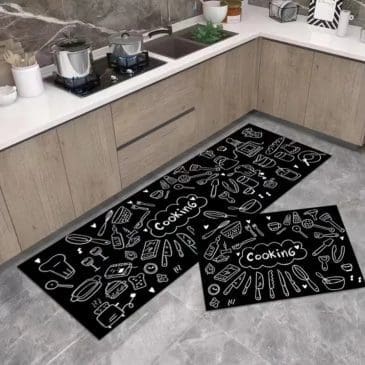 Keset Lantai Dapur 2in1 (1 Set isi 2pcs) KC-56 40*60+40*120