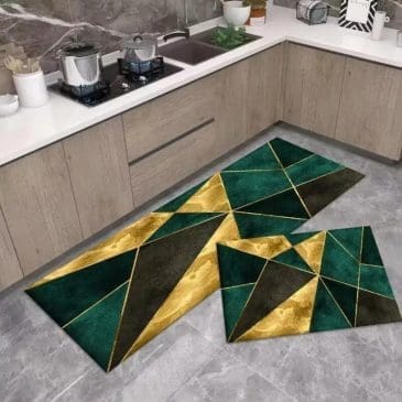 Keset Lantai Dapur 2in1 (1 Set isi 2pcs) KC-57 40*60+40*120