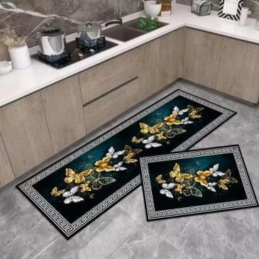 Keset Lantai Dapur 2in1 (1 Set isi 2pcs) KC-58 40*60+40*120