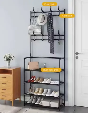 Stand Hanger Rak Pakaian Venus (4 Susun Rak) Serbaguna Ukuran 80cm