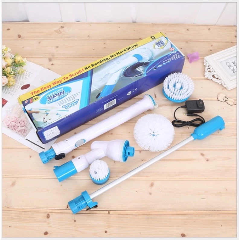 Sikat elektrik set serbaguna pembersih lantai otomatis - Gambar 3