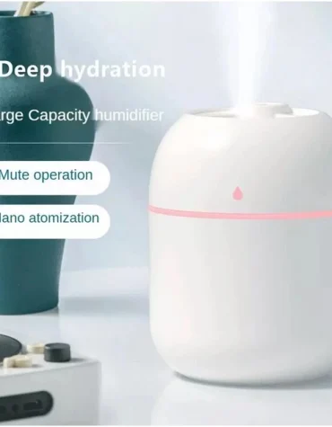 Diffuser Mini Humidifier Aroma Terapi Pelembab Udara USB