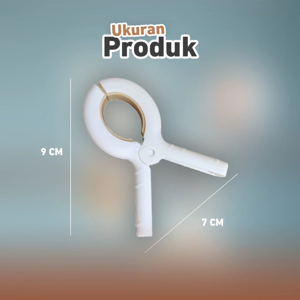 Jepitan Jemuran Seprei Bedcover Serbaguna - Gambar 5