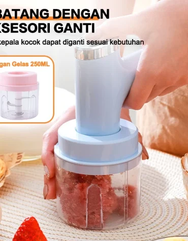 Blender mixer mini 3in1 USB elektrik serbaguna V20