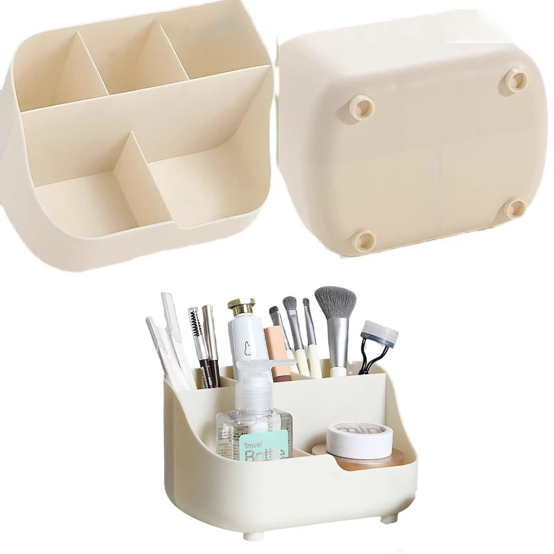 Rak Meja Laci Mini kosmetik/penyimpanan alat tulis drawer serbaguna - Gambar 7