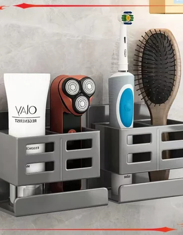 Rak kamar mandi/rak kosmetik gantung serbaguna top10