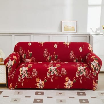 Cover Sarung Penutup Sofa Motif Romantic Uk. 2 Seater 145-185cm