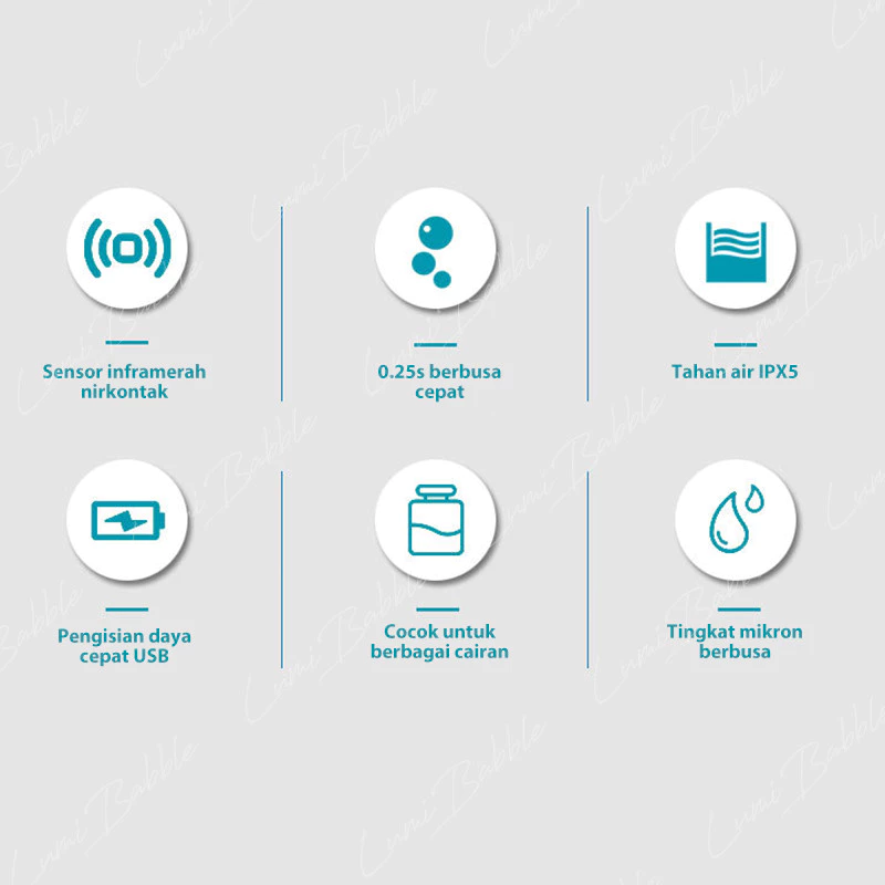Dispenser sabun cair otomatis 350ml - Gambar 2