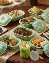 Paket Hemat 5 Pcs Prasmanan Set Yoi + Toples Kedap Udara Claris 1 Pcs