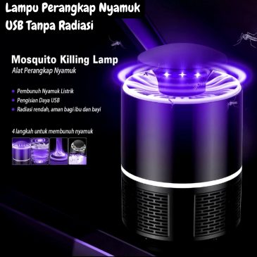 Lampu Perangkap Nyamuk USB Tanpa Radiasi
