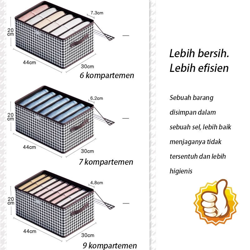 Box Tempat Penyimpanan Pakaian Baju Serbaguna VS-142 - Gambar 3