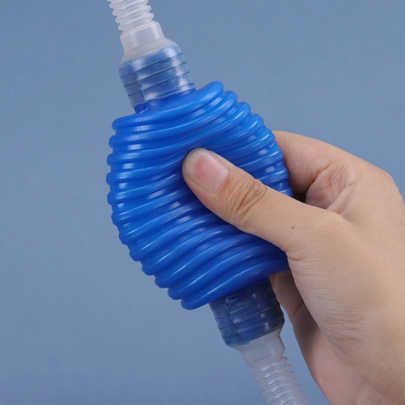 Pompa Alat Penguras Air Aquarium + Selang Penyedot - Gambar 3
